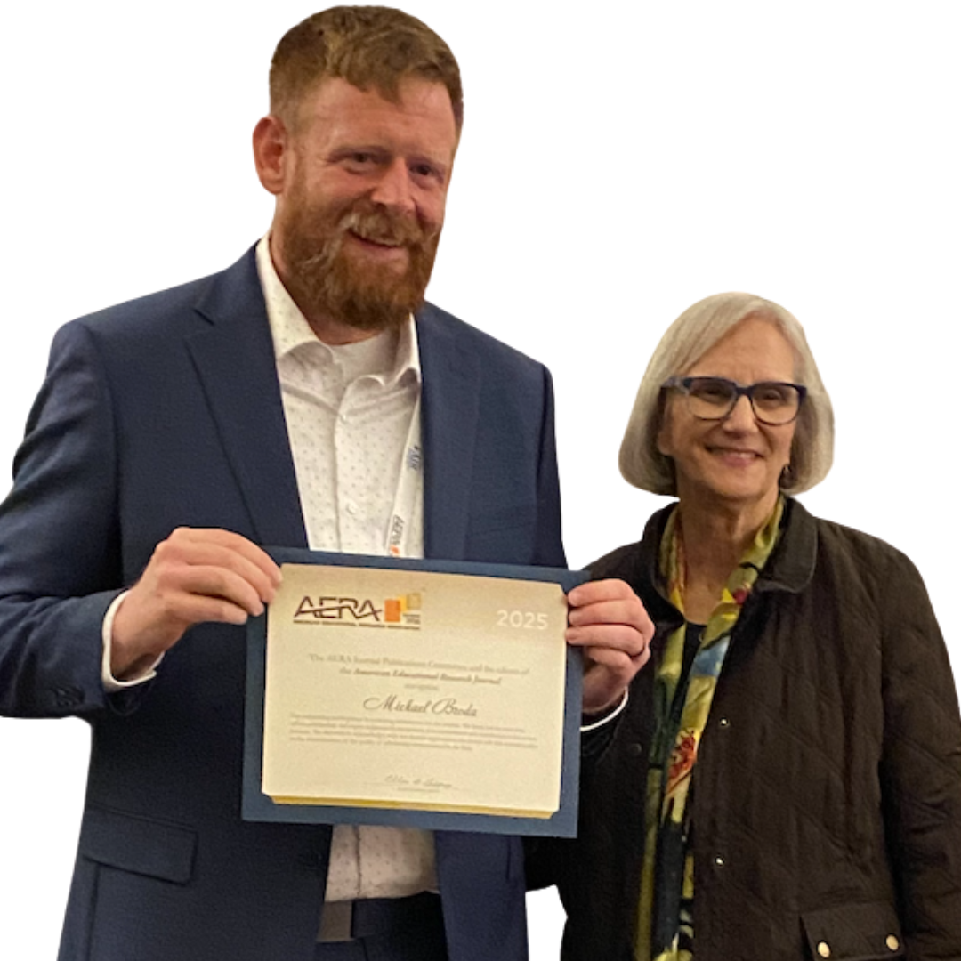 VCU’s Michael Broda Honored with 2025 AERA Publications Reviewer Award